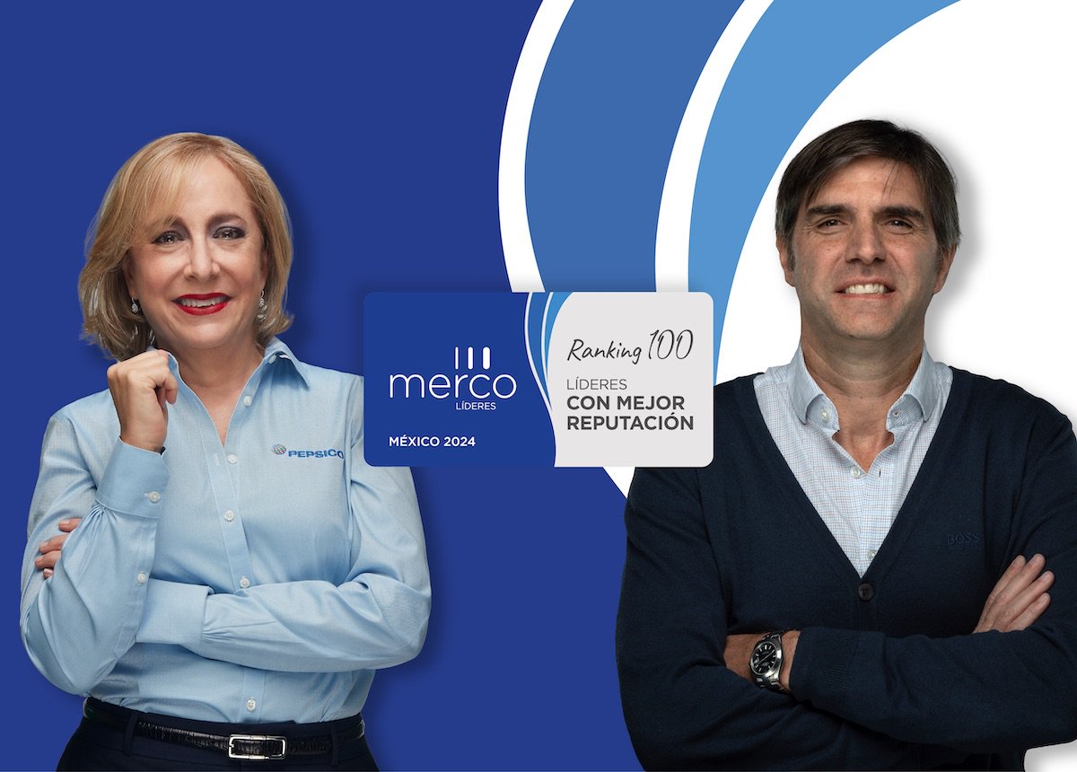 Paula Santilli y Roberto Martínez en el ranking Merco Líderes México